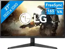 MediaMarkt LG UltraGear 27GQ50F-B - 24 inch - 1920 x 1080 (Full HD) - 5 ms - 165 Hz aanbieding