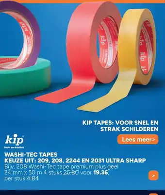 BOUWMAAT Washi tec tapes aanbieding