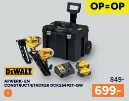 BOUWMAAT Afwerk en constructietacker DCK264P2T-QW aanbieding