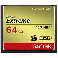 MediaMarkt SANDISK CF Extreme 64GB 120MB/s aanbieding