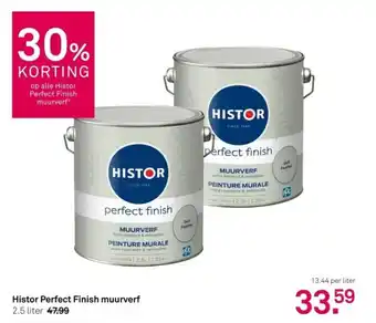 Karwei Histor Perfect Finish muurverf aanbieding