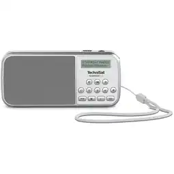 Bol.com TechniSat Techniradio RDR Zakradio DAB+ FM AUX USB Zaklamp Wit aanbieding