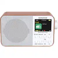 Bol.com Kenwood CR-M30DAB DAB+ Radio - Interne accu - Roze aanbieding