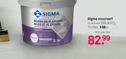 Karwei Sigma muurverf aanbieding