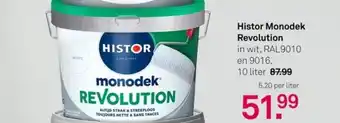 Karwei Histor Monodek Revolution aanbieding