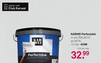 Karwei KARWEI Perfectdek aanbieding