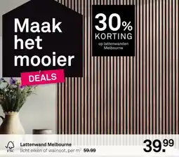 Karwei Lattenwand Melbourne aanbieding