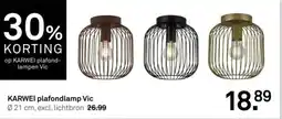 Karwei KARWEI plafondlamp Vic aanbieding