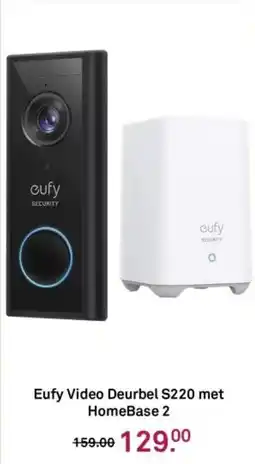 Karwei Eufy Video Deurbel S220 met HomeBase 2 aanbieding