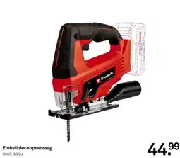 Karwei Einhell decoupeerzaag aanbieding