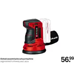 Karwei Einhell excentrische schuurmachine aanbieding