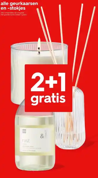 HEMA Alle geurkaarsen en stokjes aanbieding