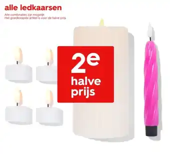 HEMA Alle ledkaarsen aanbieding