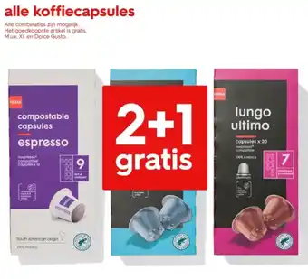 HEMA Alle koffiecapsules aanbieding