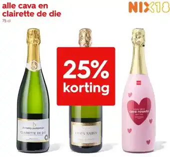 HEMA Alle cava en clairette de die aanbieding