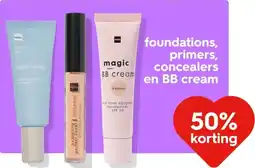 HEMA Foundations, primers, concealers en BB cream aanbieding