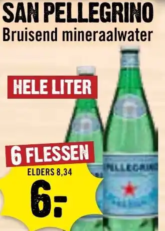 Dirck 3 San pellegrino Bruisend mineraalwater aanbieding