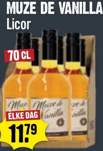 Dirck 3 Muze De Vanilla Licor aanbieding