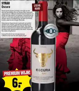 Dirck 3 Syrah Oscura aanbieding