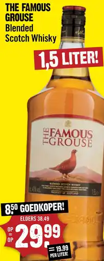 Dirck 3 The Famous Grouse Blended Scotch Whisky aanbieding