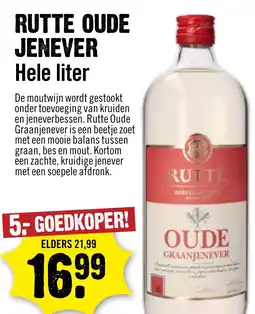 Dirck 3 Rutte Oude Jenever aanbieding