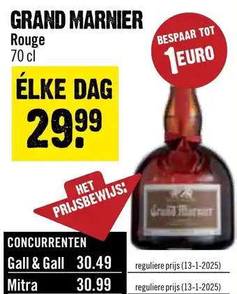 Dirck 3 Grand Marnier Rouge aanbieding