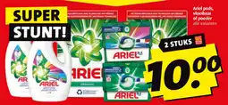 Boni Ariel pods, vloeibaar of poeder aanbieding