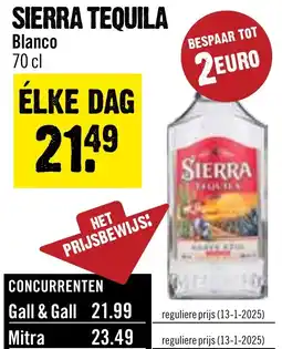 Dirck 3 Sierra Tequila Blanco aanbieding