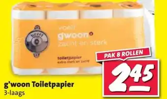 Nettorama g'woon Toiletpapier 3-laags aanbieding