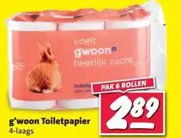 Nettorama g'woon Toiletpapier 4-laags aanbieding