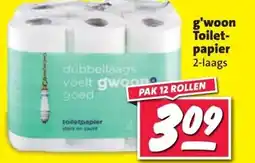 Nettorama g'woon Toilet- papier 2-laags aanbieding