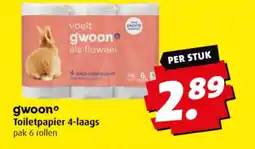 Boni Toiletpapier 4-laags aanbieding