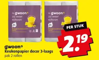 Boni Keukenpapier decor 3-laags aanbieding