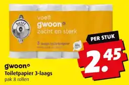 Boni Toiletpapier 3-laags aanbieding