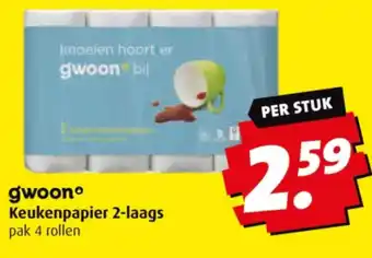 Boni Keukenpapier 2-laags aanbieding