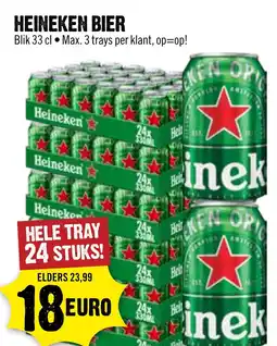 Dirck 3 Heineken bier aanbieding