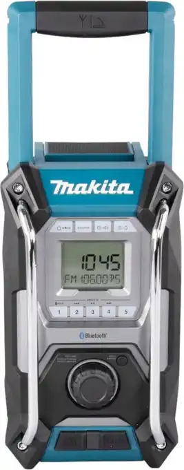 Bol.com Makita MR002GZ Accu Bouwradio FM/AM Bluetooth 12V - 230V Basic Body aanbieding