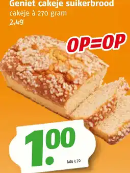 Poiesz Geniet cakeie suikerbrood aanbieding