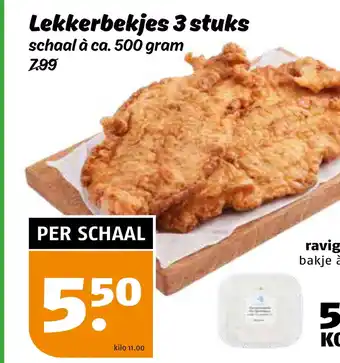 Poiesz Lekkerbekies 3 stuks aanbieding