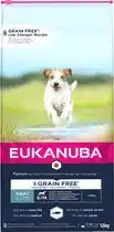 Welkoop Eukanuba Graanvrij Adult Small/Medium - Hondenvoer - Vis - 12 kg aanbieding