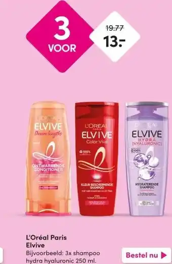 DA L'Oréal Paris Elvive aanbieding