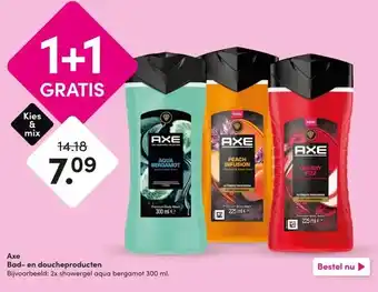 DA Axe Bad- en doucheproducten aanbieding