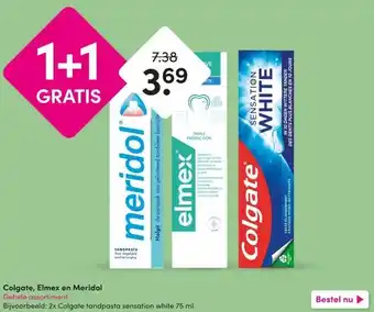 DA Colgate, Elmex en Meridol Gehele assortiment aanbieding