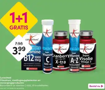 DA Lucovitaal Vitaminen, voedingssupplementen en verzorgingsproducten aanbieding