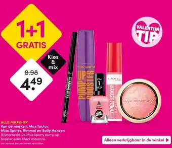 DA ALLE MAKE-UP aanbieding