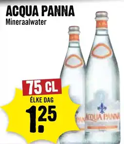 Dirck 3 Acqua panna aanbieding