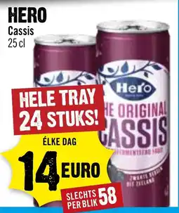 Dirck 3 Hero Cassis aanbieding