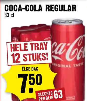 Dirck 3 Coca Cola Regular aanbieding