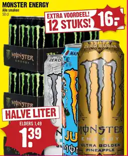 Dirck 3 Monster Energy aanbieding