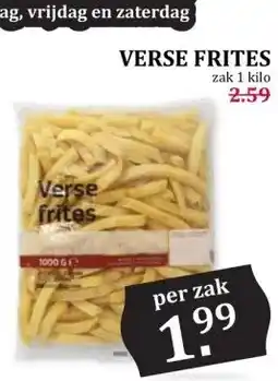 Boon`s Markt VERSE FRITES aanbieding